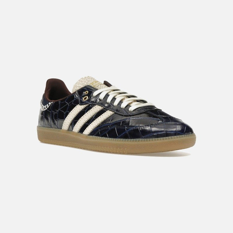 Adidas Samba Wales Bonner Navy Crocodile