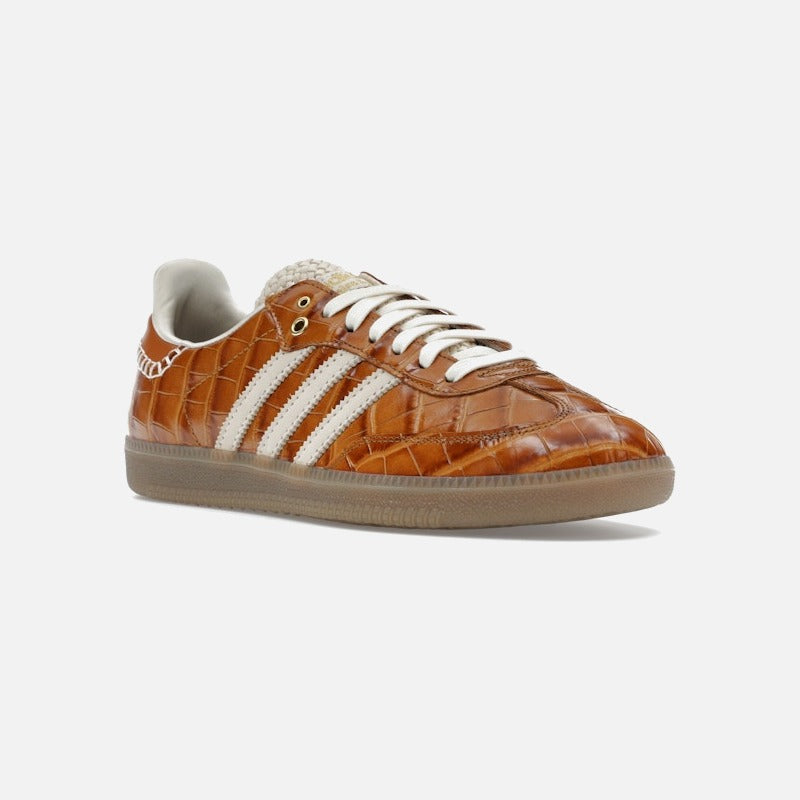 Adidas Samba Wales Bonner Brown Crocodile