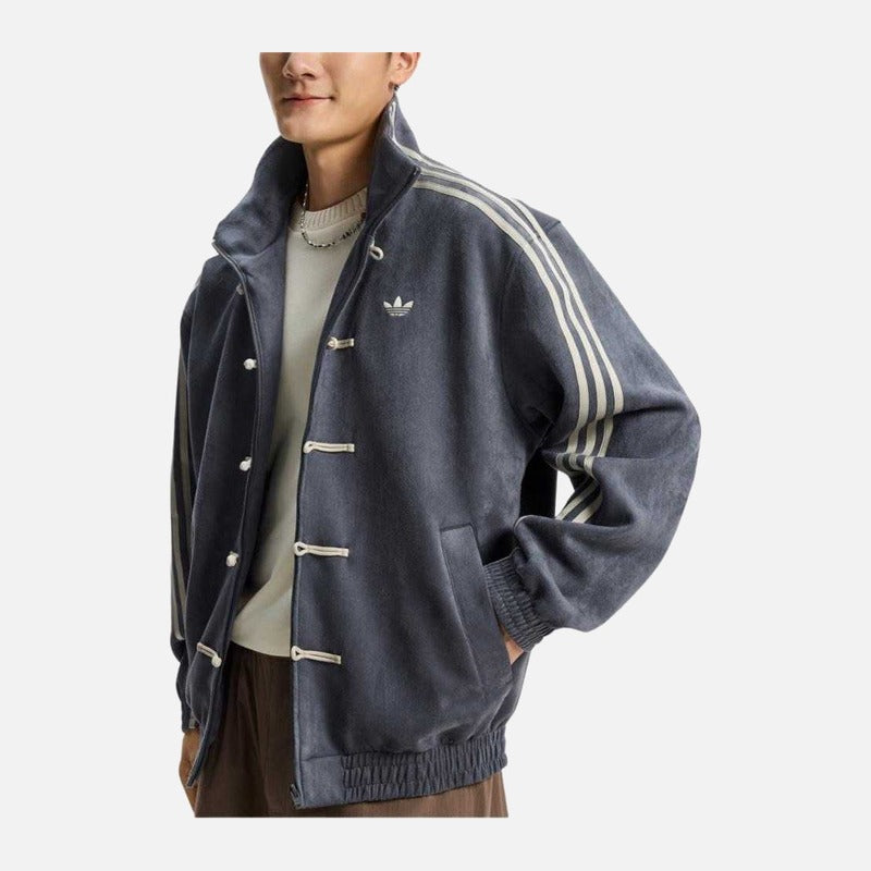 Adidas CTT Chinese Track Top 3.1 Gender Neutral Jacket (Asia Sizing) Dark Grey