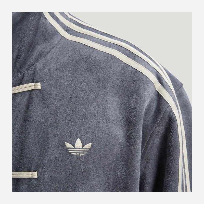 Adidas CTT Chinese Track Top 3.1 Gender Neutral Jacket (Asia Sizing) Dark Grey