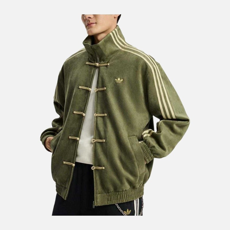 Adidas CTT Chinese Track Top 3.1 Gender Neutral Jacket (Asia Sizing) Olive
