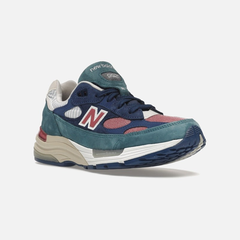 new balance 992 blue teal rose