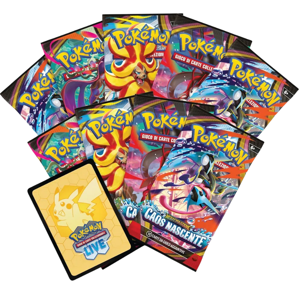 Pokémon Megaevoluzione Caos Nascente Elite Trainer Box - ITA