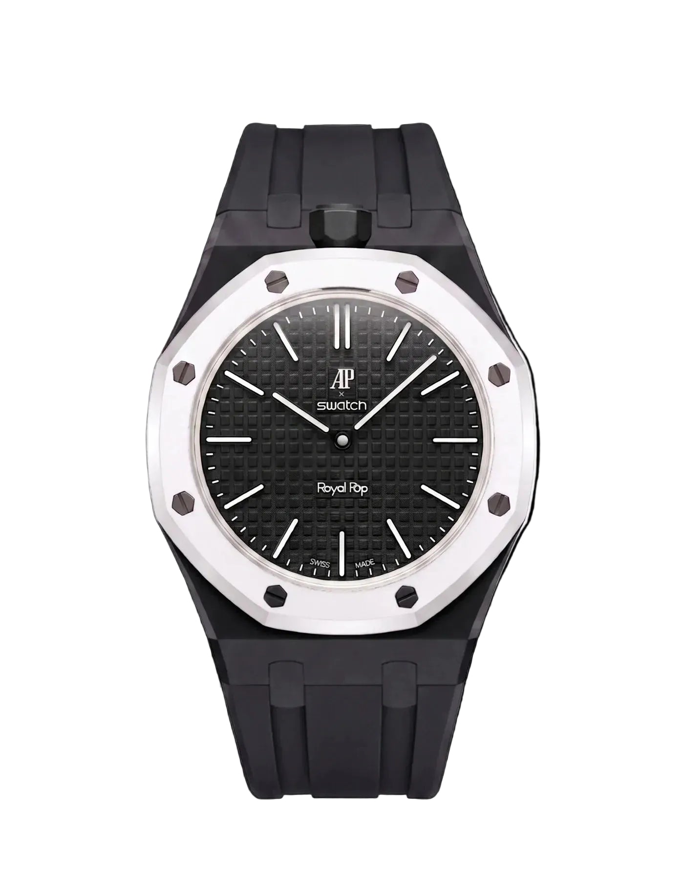 Bracciale Swatch Audemars Piguet Black Ocho Negro