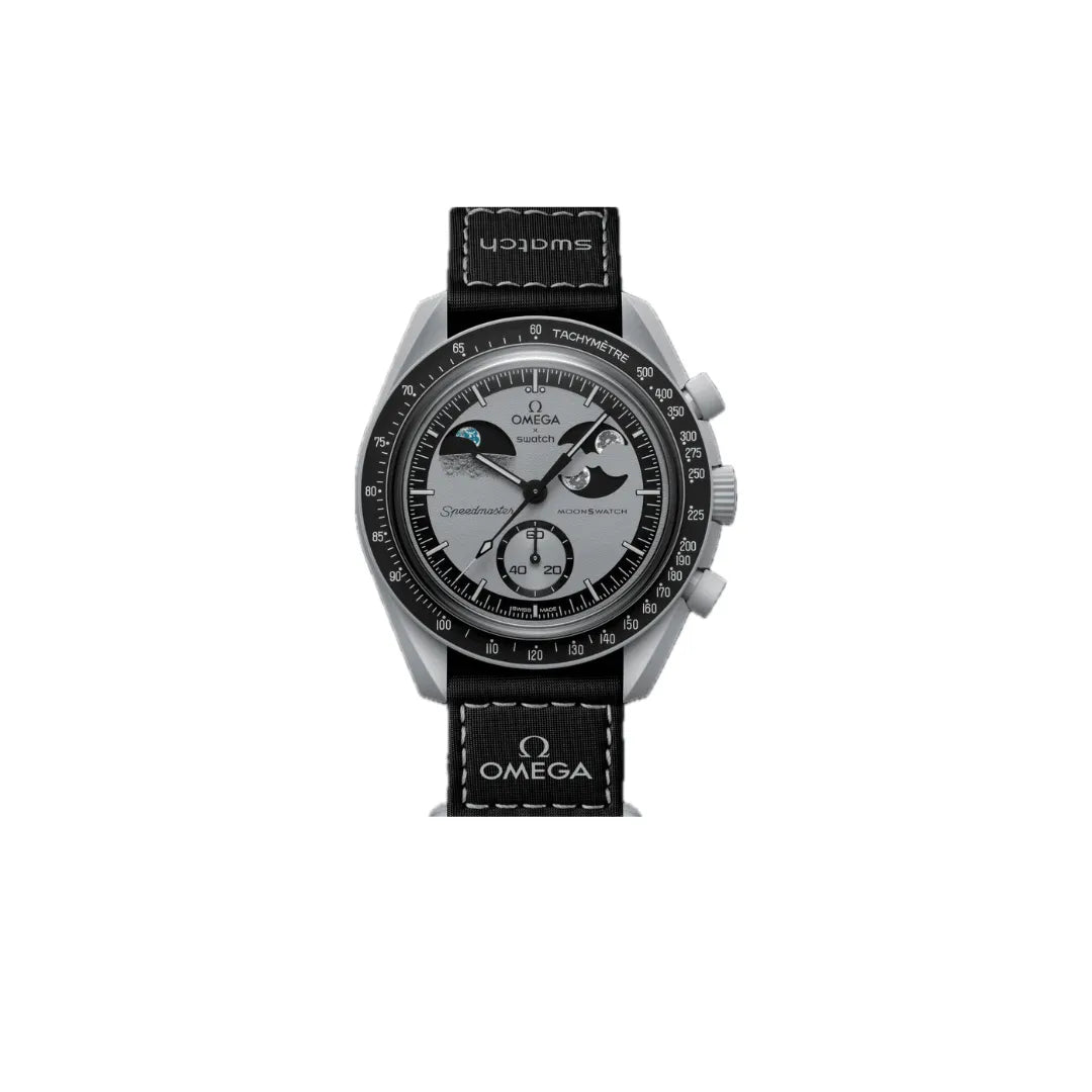 Swatch X Omega Bioceramic Moonswatch Mission To Earthphase - Belfagorsneakers