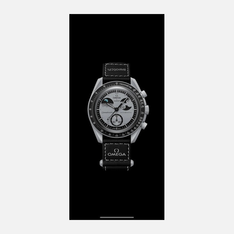 Swatch X Omega Bioceramic Moonswatch Mission To Earthphase