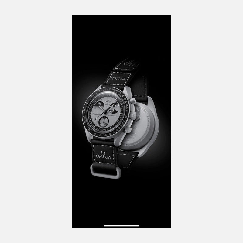 Swatch X Omega Bioceramic Moonswatch Mission To Earthphase