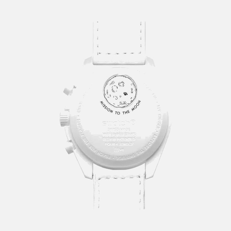 Swatch X Omega Bioceramic Moonswatch Mission To Moonphase Snoopy