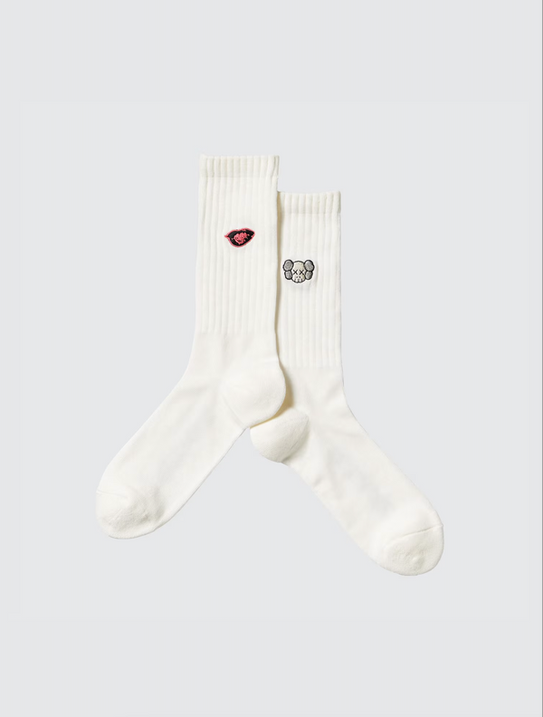 KAWS X UNIQLO WARHOL UT GRAPHIC SOCKS, accessories,KAWSSOCKS, Kaws X Uniqlo, 1, ,