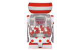 Bearbrick My First Baby 100% & 400% Set Red & Silver Chrome Ver., collectibles,, Bearbrick, 2, ,