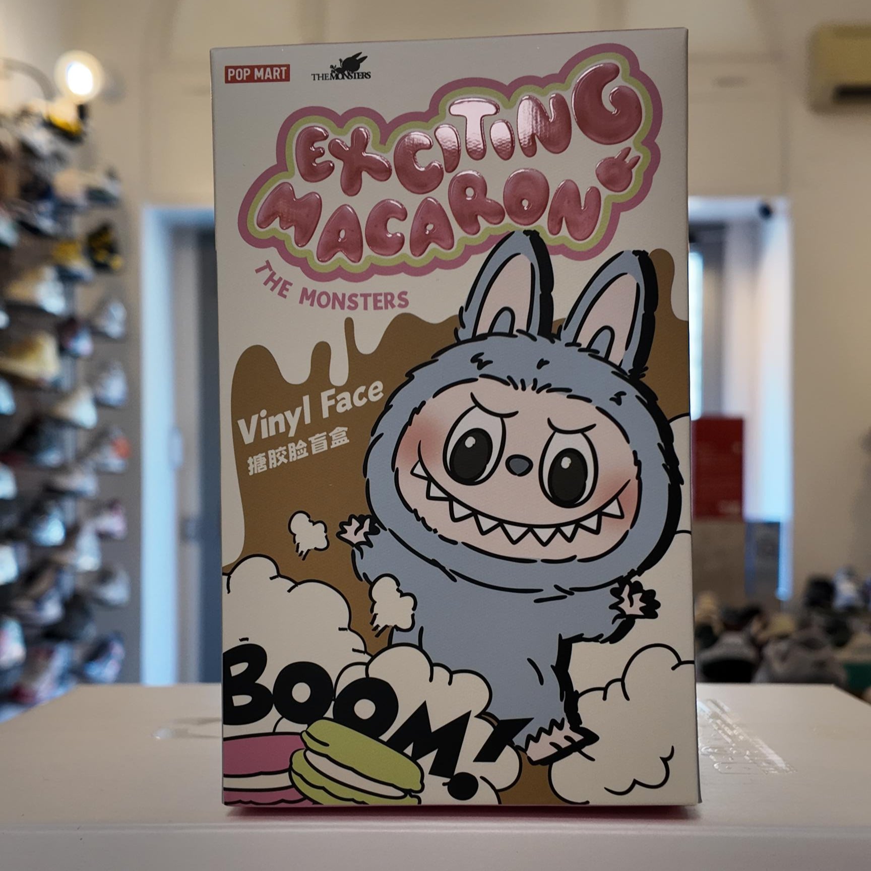 Labubu The Monsters Tasty Macarons Vinyl Face (1 Blind Box), collectibles,1bb, Belfagorsneakers, 1, ,