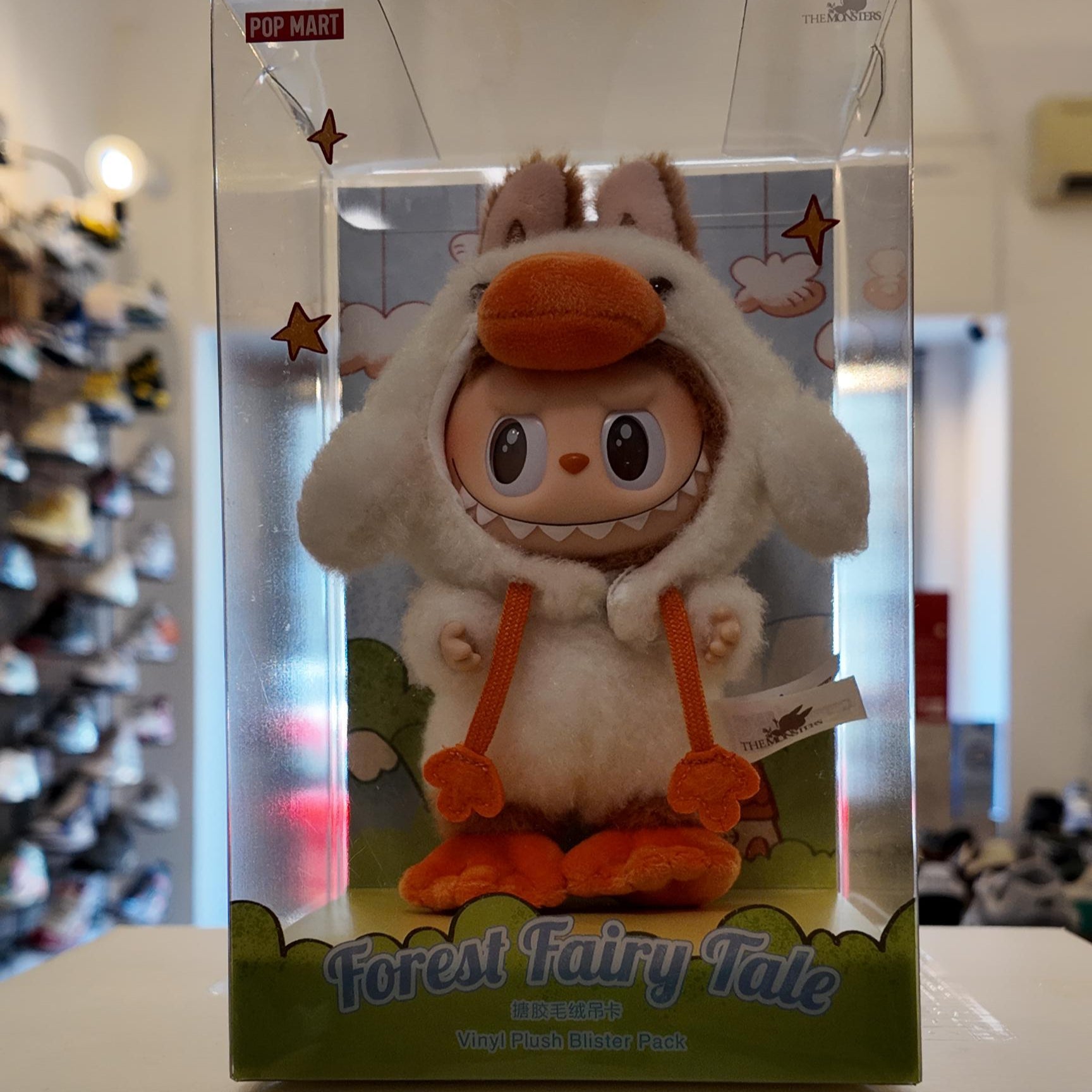 The Monsters Labubu Forest Fairy Tale Series Vinyl Plush Hanging Card, collectibles,, Belfagorsneakers, 1, ,