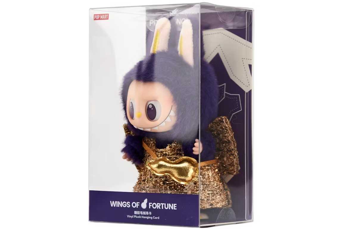 Labubu x Pronounce Wings of Fortune Vinyl Plush Hanging Card, collectibles,, Belfagorsneakers, 2, ,