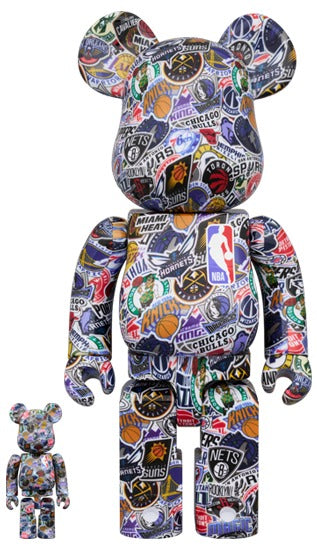 Bearbrick Nba 100% & 400% Set, collectibles,, Belfagorsneakers, 1, ,