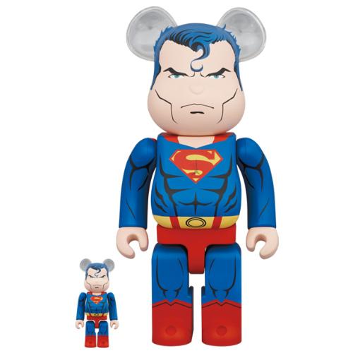 BEARBRICK 100% 400% BATMAN HUSH SUPERMAN, collectibles,4530956601502, Bearbrick, 1, ,