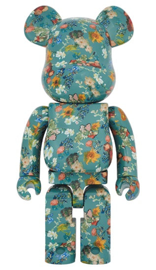 Bearbrick X Van Gogh Museum Floral Pattern 50th Anniversary 1000%, collectibles,4530956610641, Bearbrick, 1, ,