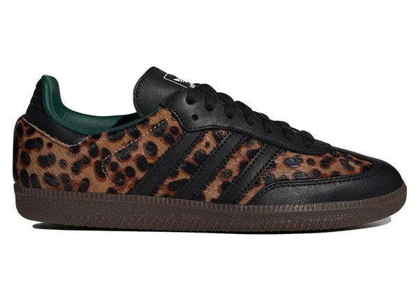 Adidas Samba Og Black Green Leopard (Women's), sneakers,JI2735, Adidas Samba, 1, 197615205095,