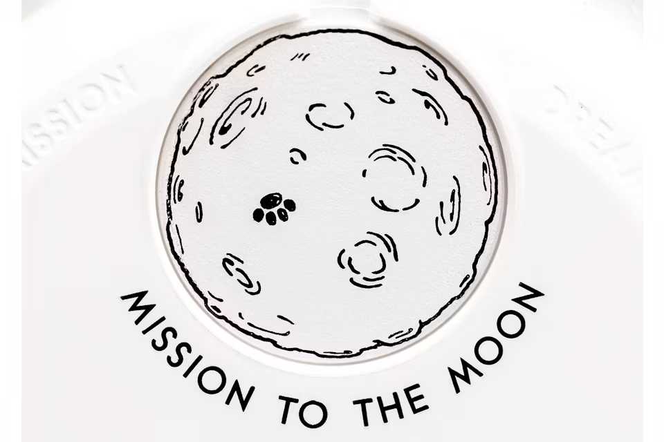 Swatch x Omega Bioceramic Moonswatch Mission To Moonphase Snoopy SO33W700