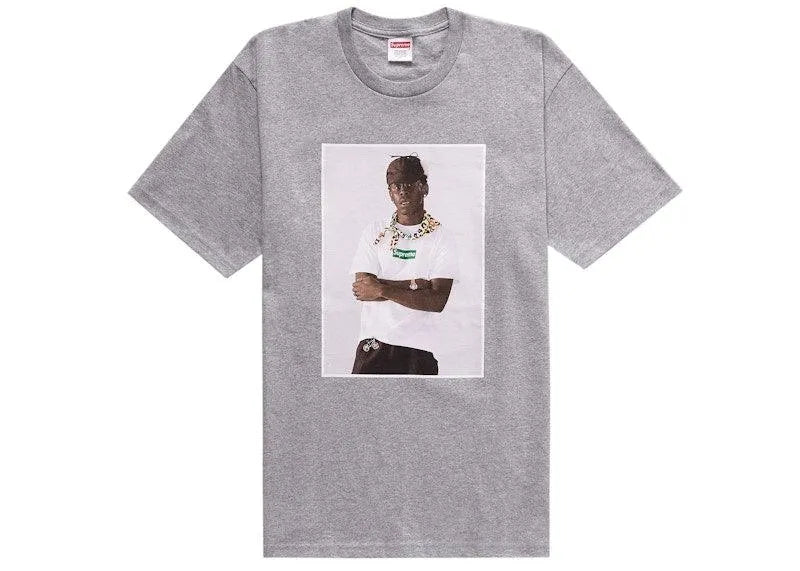 Supreme Tyler The Creator Tee Heather Grey - Belfagorsneakers