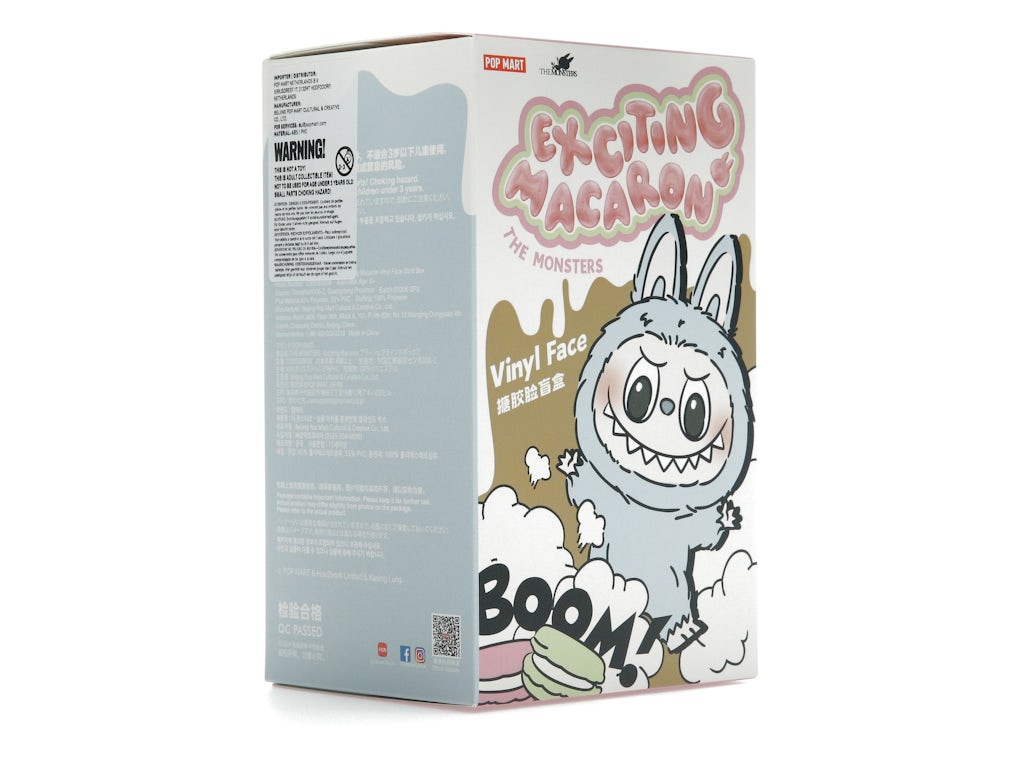 Labubu The Monsters Tasty Macarons Vinyl Face (1 Blind Box), collectibles,, Belfagorsneakers, 1, ,