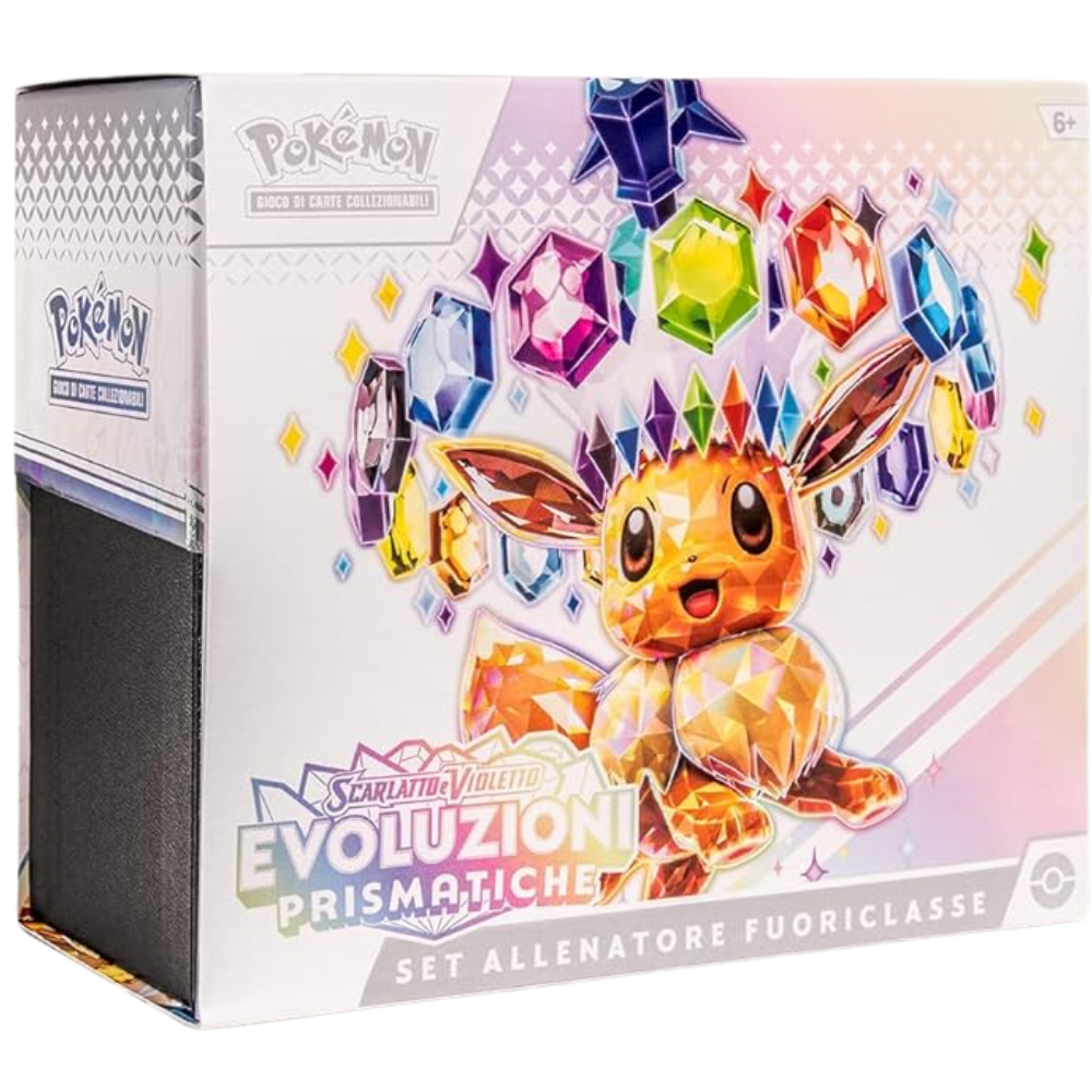 Pokémon ETB Evoluzioni Prismatiche Set Allenatore Fuoriclasse ITA