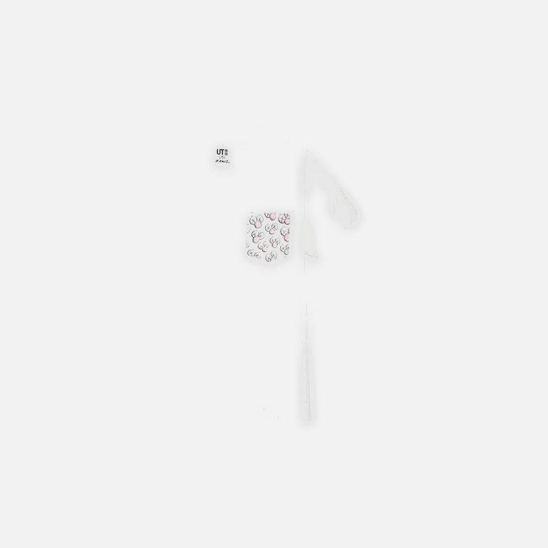 Kaws X Uniqlo Bff Pocket Tee White