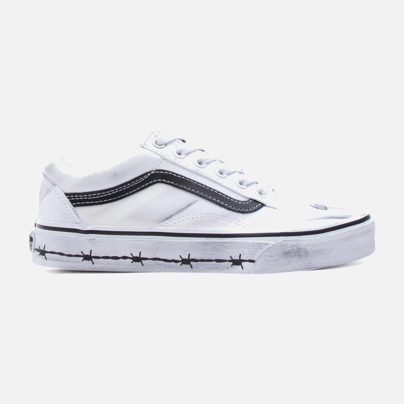 Vans Old Skool Travis Barker Dues Paid White