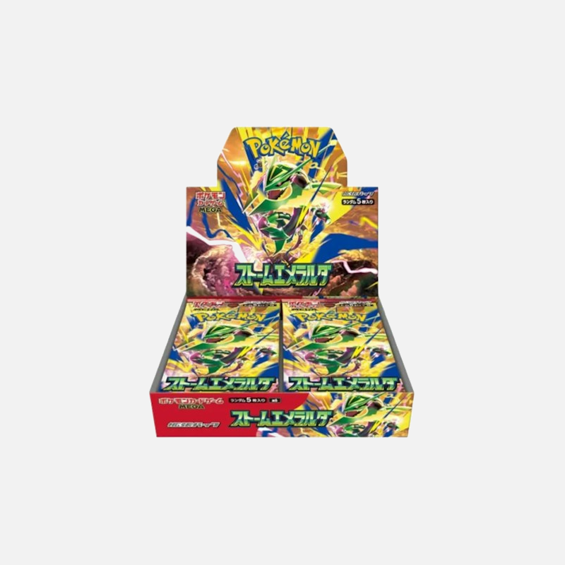 2026 Pokémon Mega Evolution Storm Emeralda Expansion Pack Booster Box