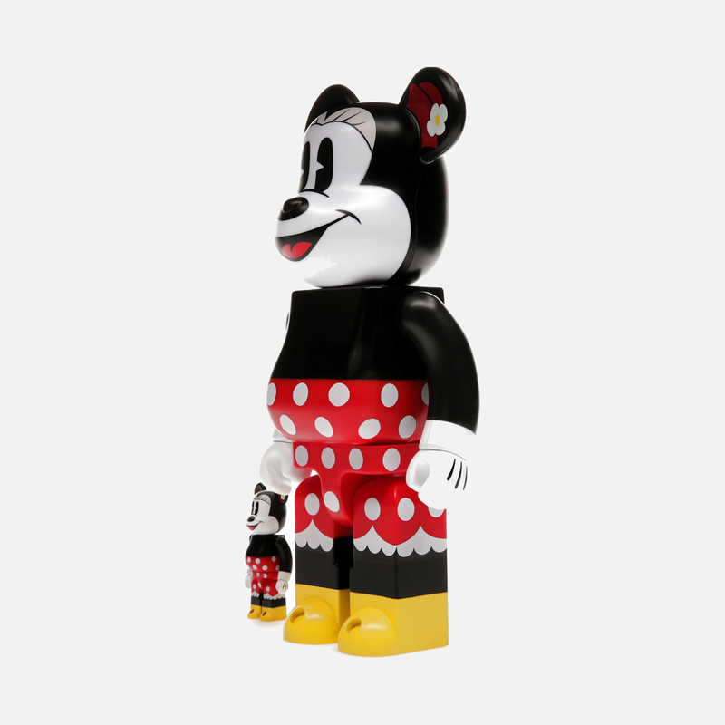 Bearbrick x Disney Minnie Mouse 100% & 400% Set