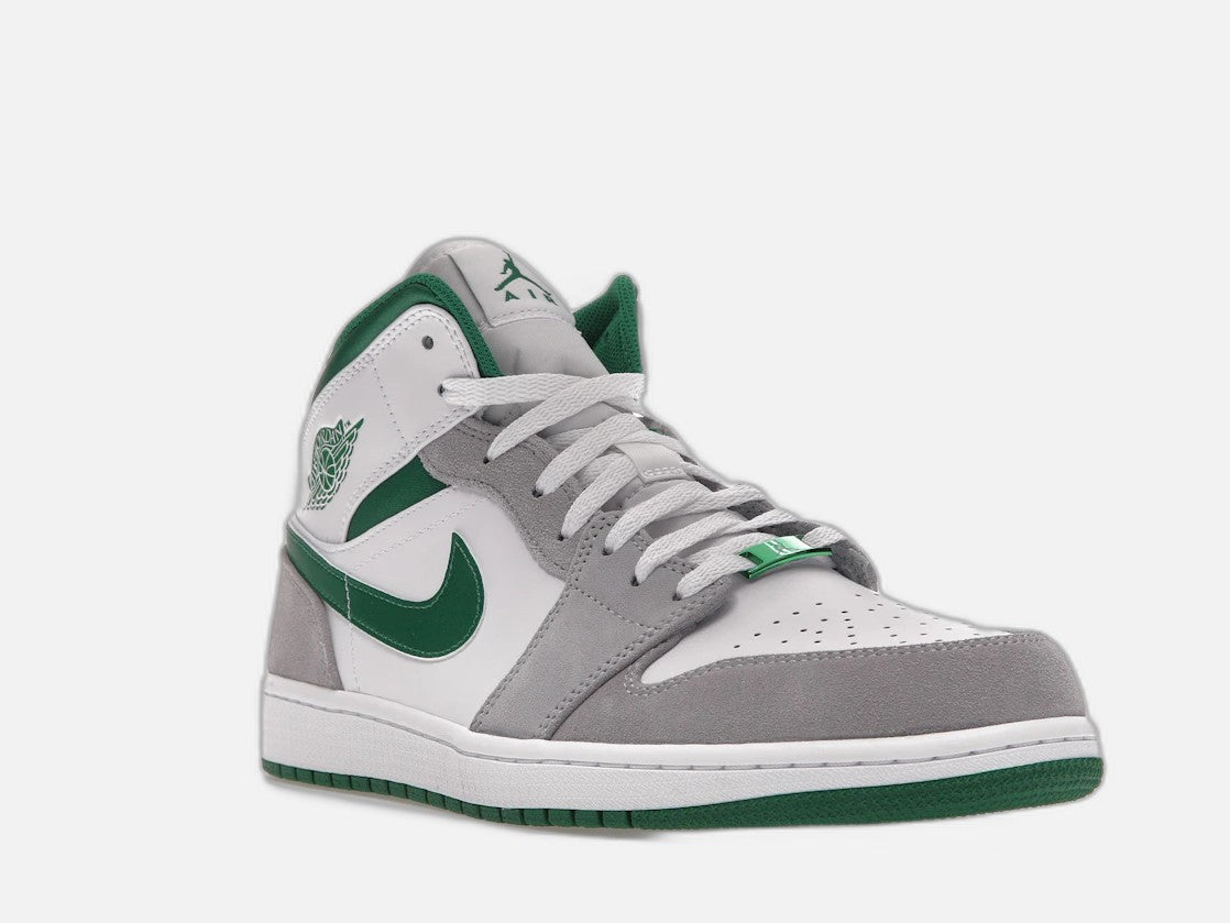 Jordan 1 mid grey green