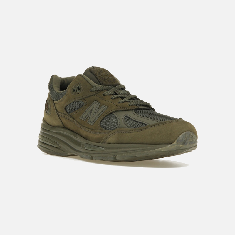 New Balance 991v2 MiUK Stone Island Ghost Pack Green