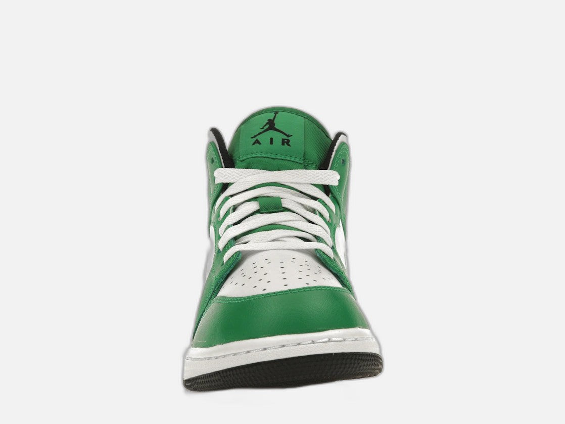 jordan 1 mid lucky green (gs)