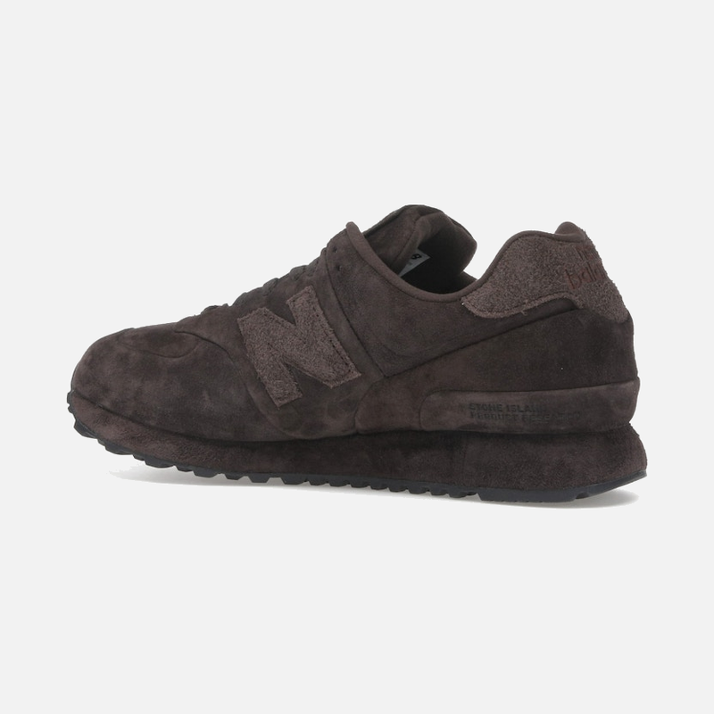 New Balance 574 Legacy Stone Island Ghost Dark Brown