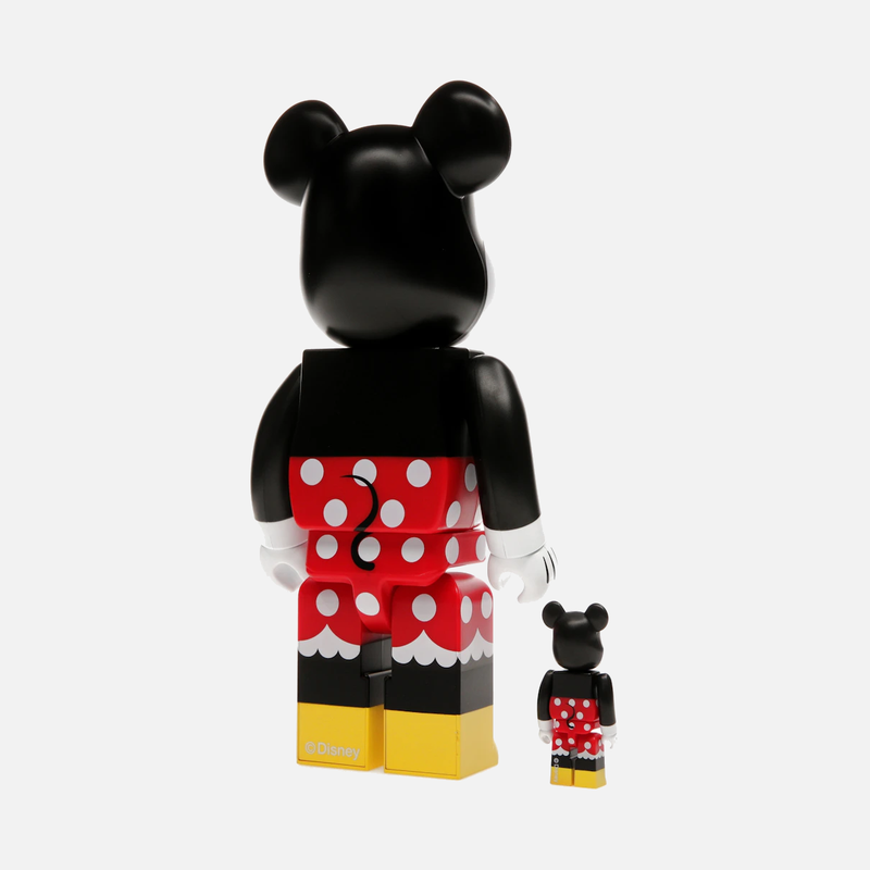 Bearbrick x Disney Minnie Mouse 100% & 400% Set