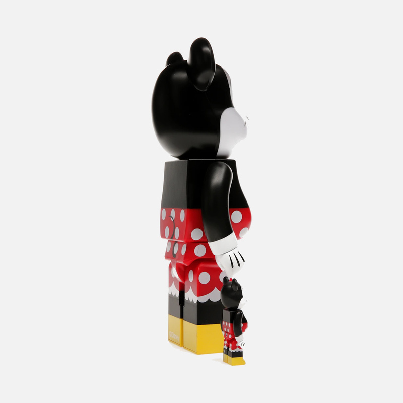 Bearbrick x Disney Minnie Mouse 100% & 400% Set
