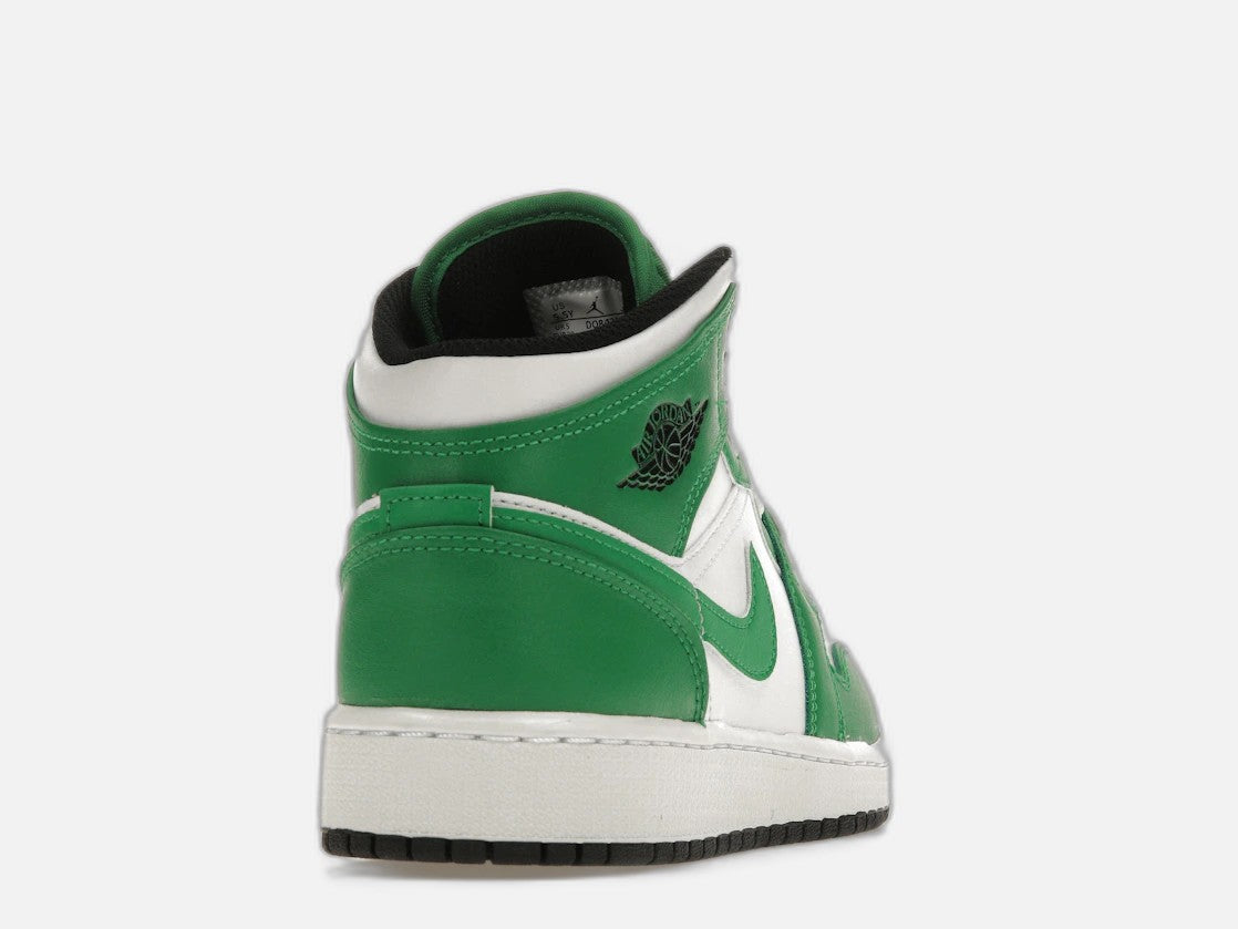 jordan 1 mid lucky green (gs)