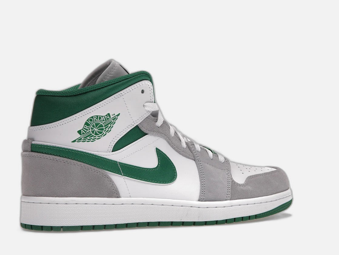 Jordan 1 mid grey green