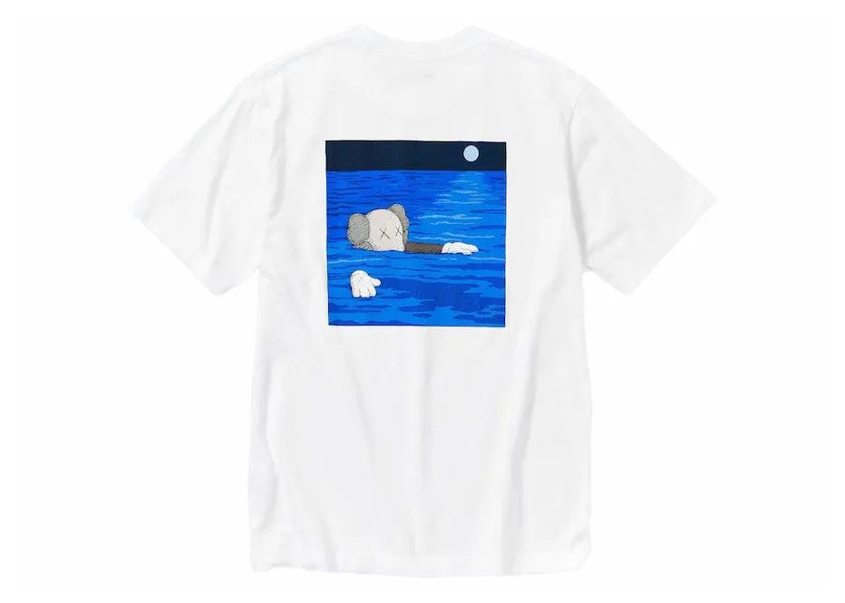 kaws x uniqlo ut short sleeve artbook cover t-shirt white, streetwear,467525, Kaws X Uniqlo, 1, ,