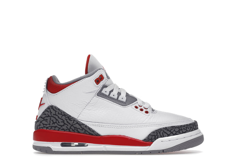 jordan 3 retro fire red (2022) (gs), sneakers,DM0967-160, Air Jordan 3, 1, 196149218724,