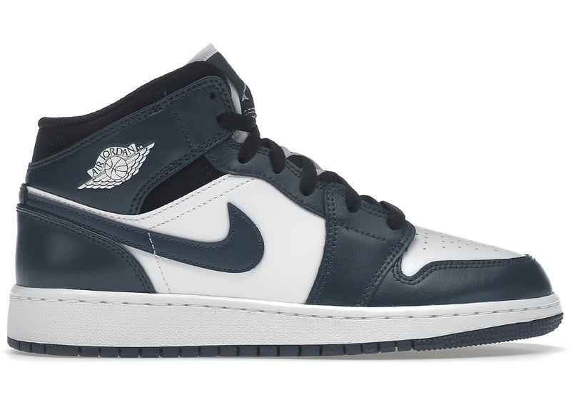 jordan 1 mid armory navy (gs), sneakers,554725-411, Air Jordan 1 Mid, 1, 195243827276,