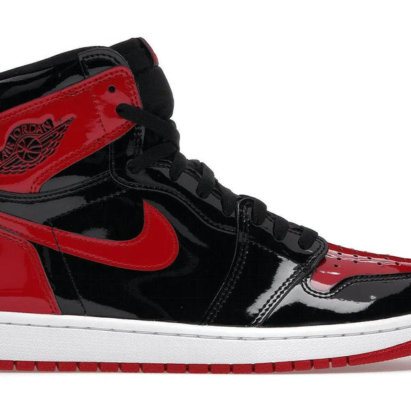 Air jordan 1 retro high black red online