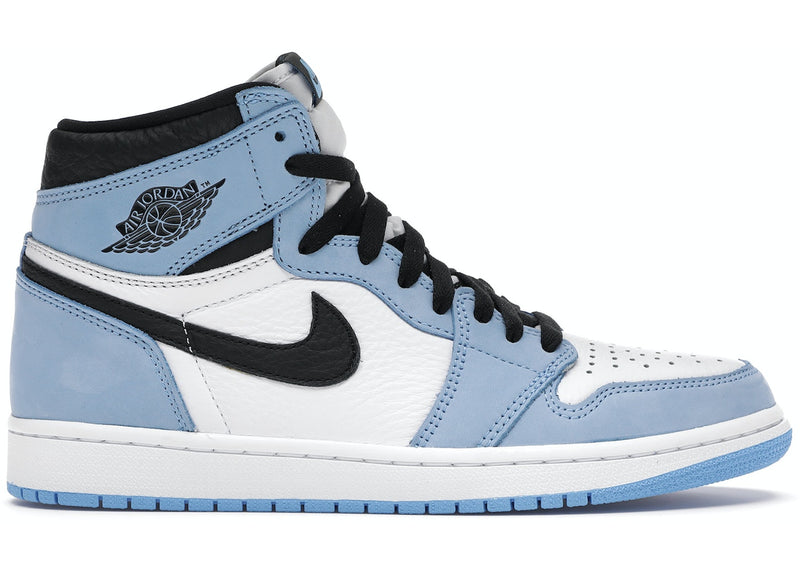 Jordan 1 retro high white university blue black, sneakers,555088-134, Air Jordan 1 High, 1, 194501136068,