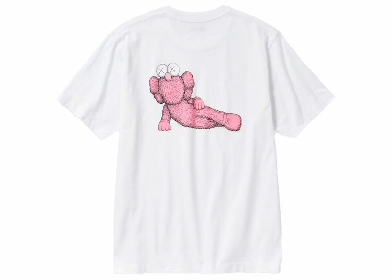 kaws x uniqlo ut short sleeve graphic t shirt white