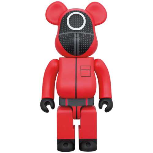 BEARBRICK 1000% SQUID GAME WORKER, collectibles,BEARBRICK 1000% SQUID GAME WORKER, Bearbrick, 1, ,